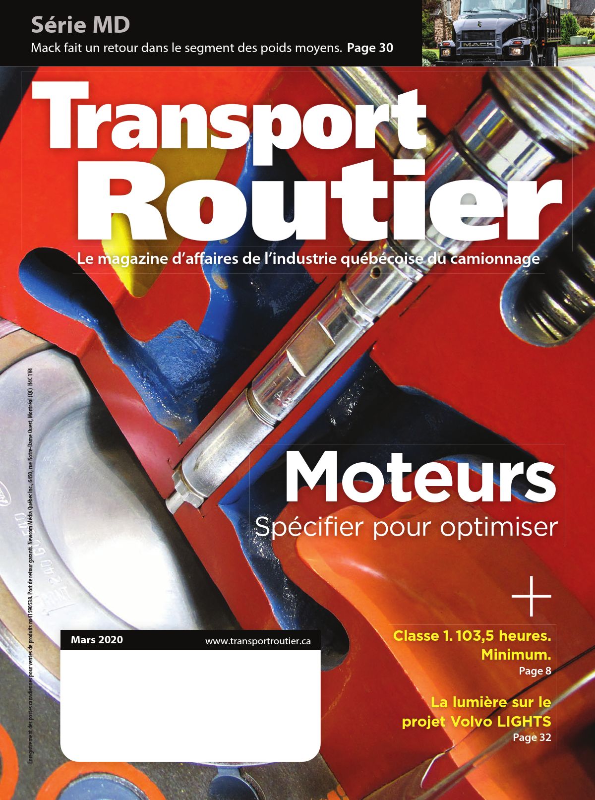 Transport routier – 1 mars 2020