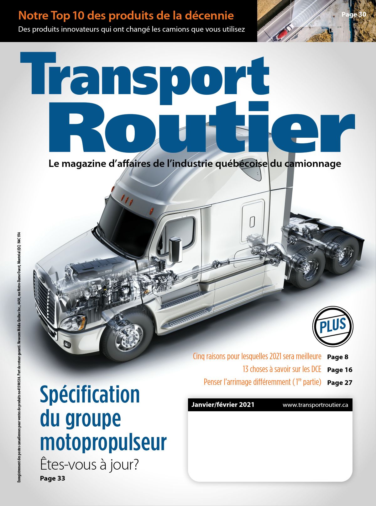 Transport routier – 1 janvier 2021