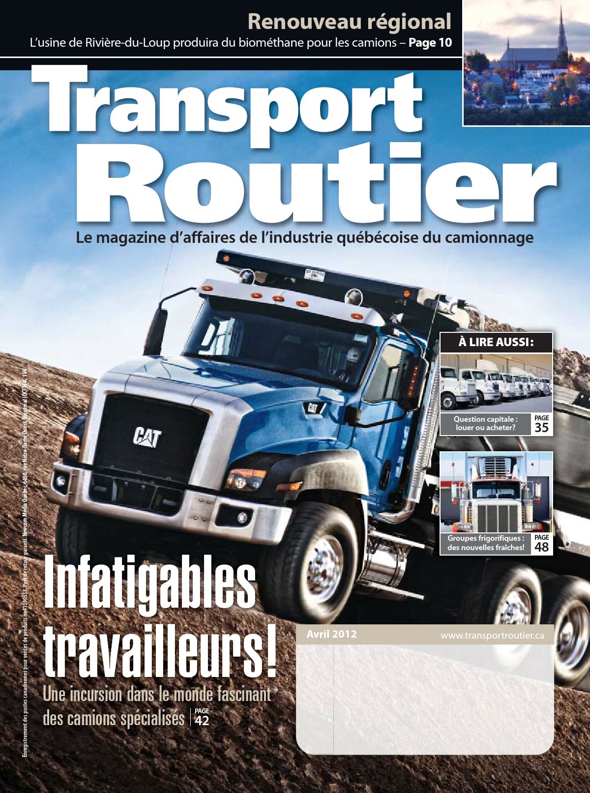 Transport routier – 1 avril 2012