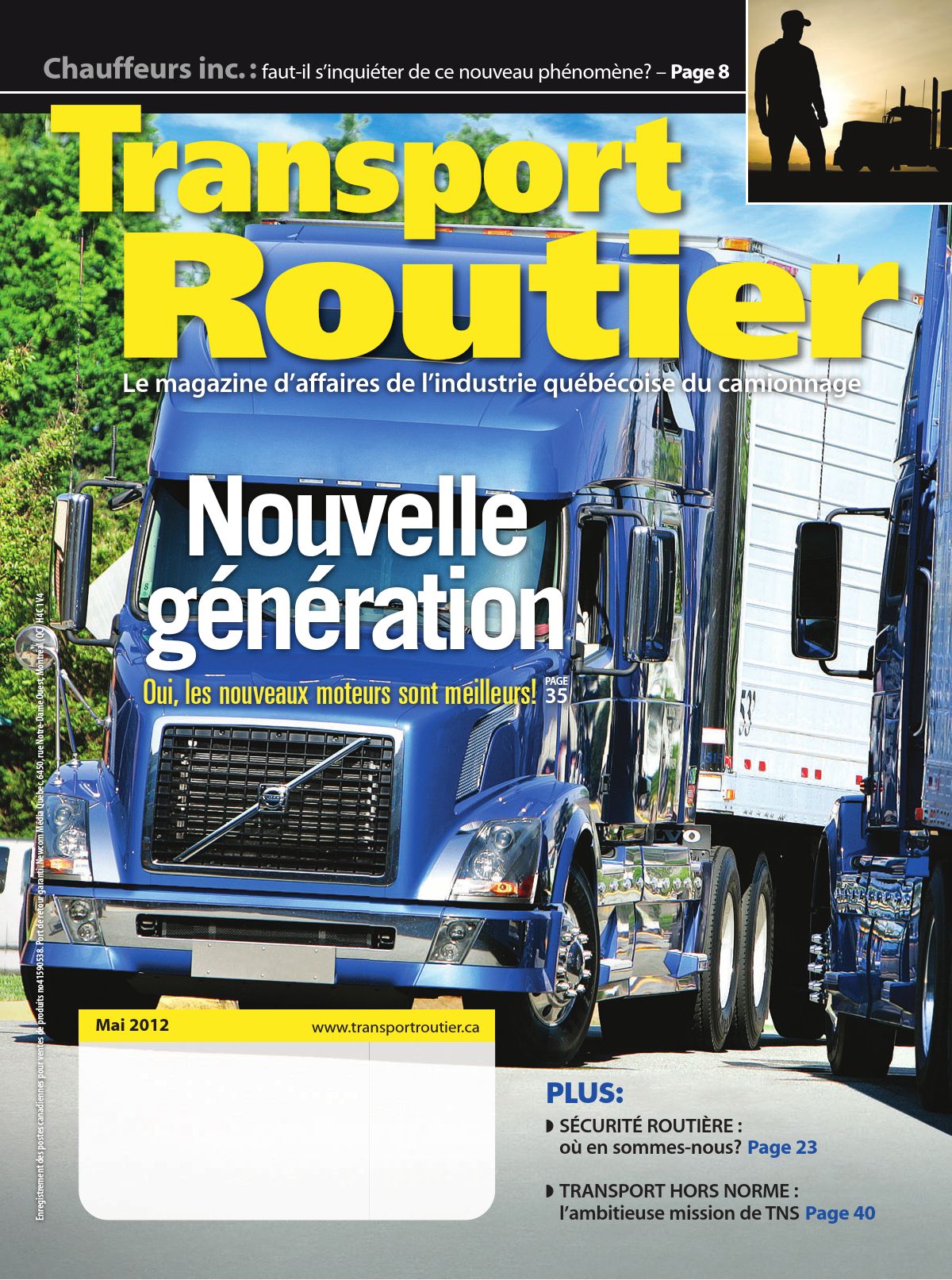 Transport routier – 1 mai 2012