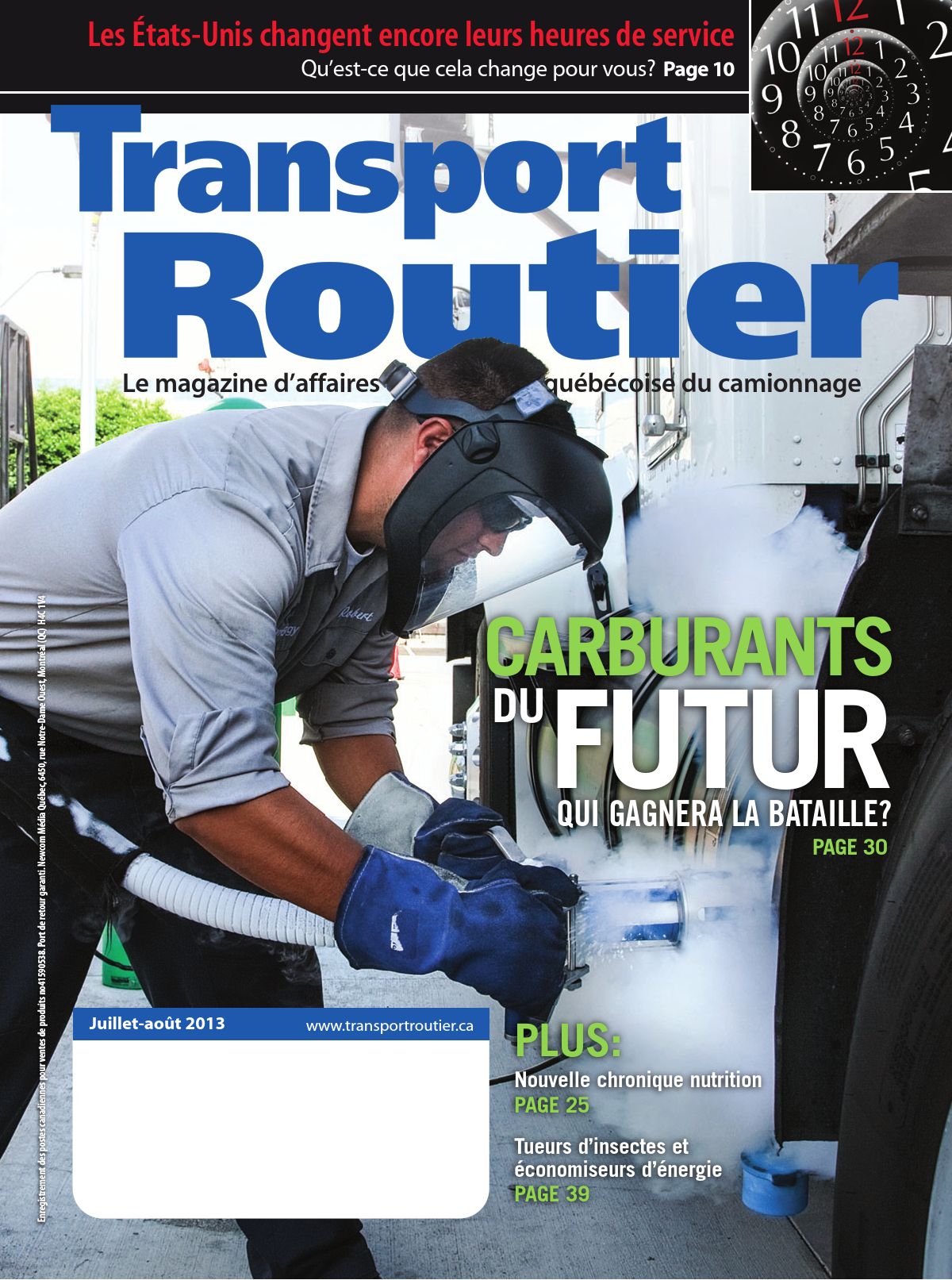 Transport routier – 1 juillet 2013