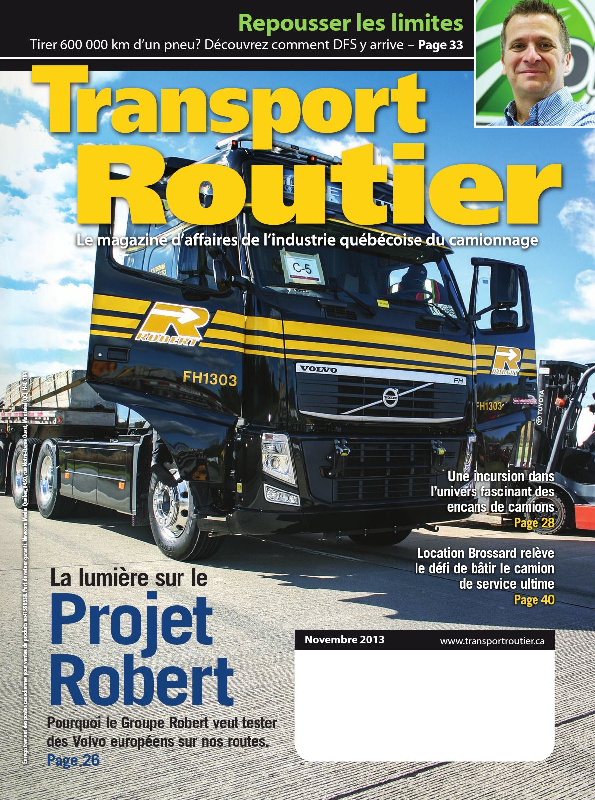 Transport routier – 1 novembre 2013