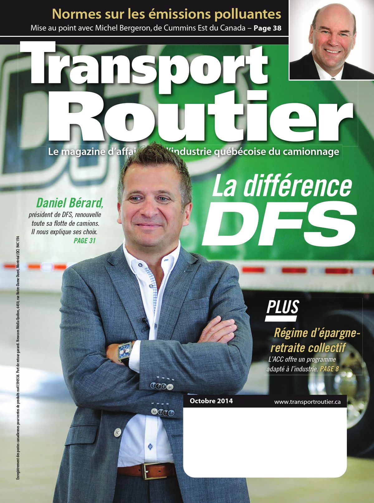 Transport routier – 1 octobre 2014