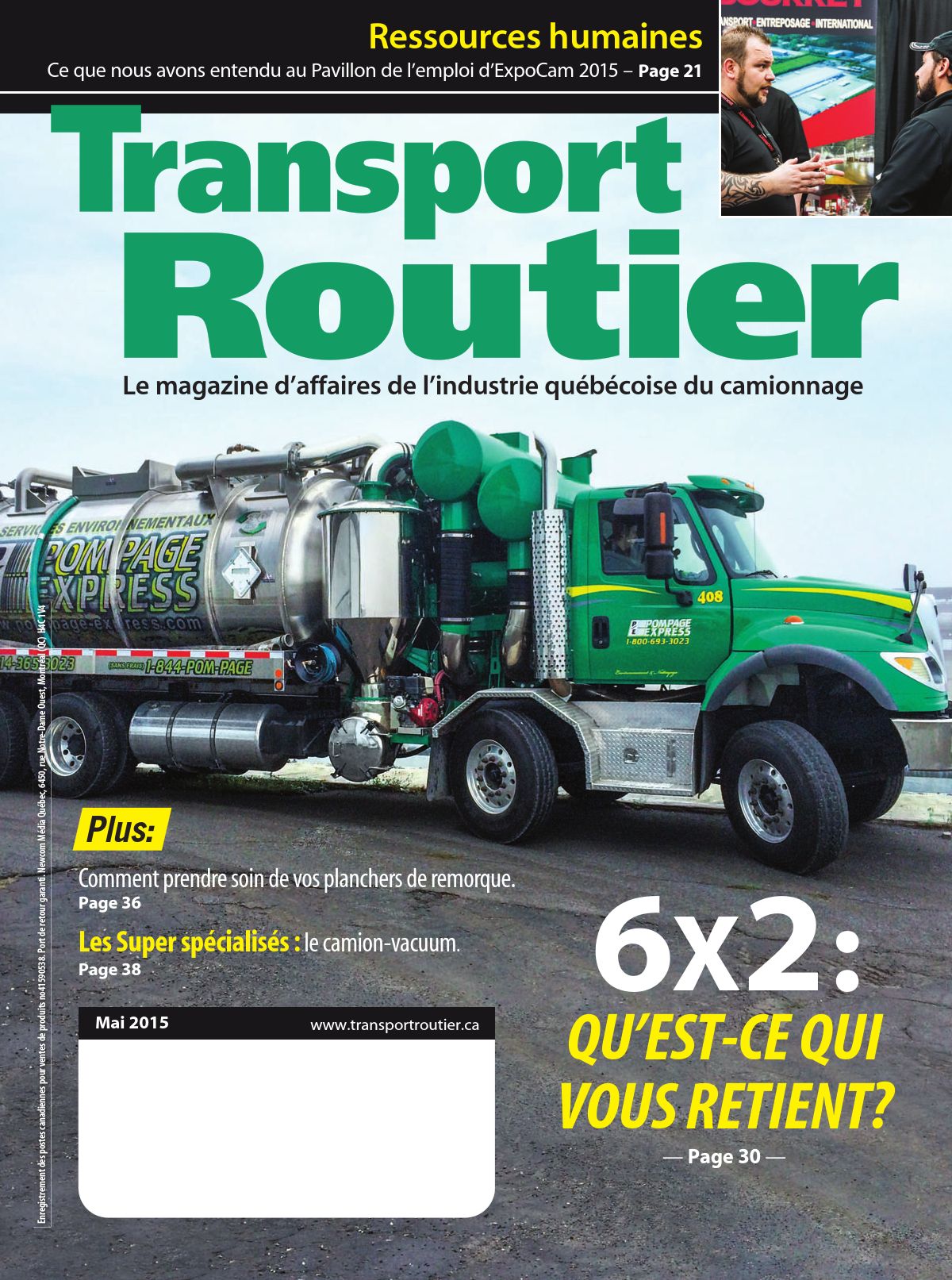 Transport routier – 1 mai 2015