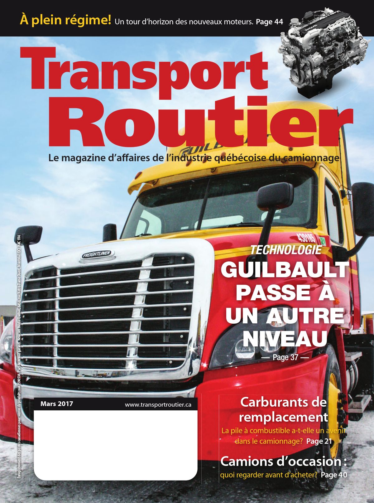 Transport routier – 1 mars 2017