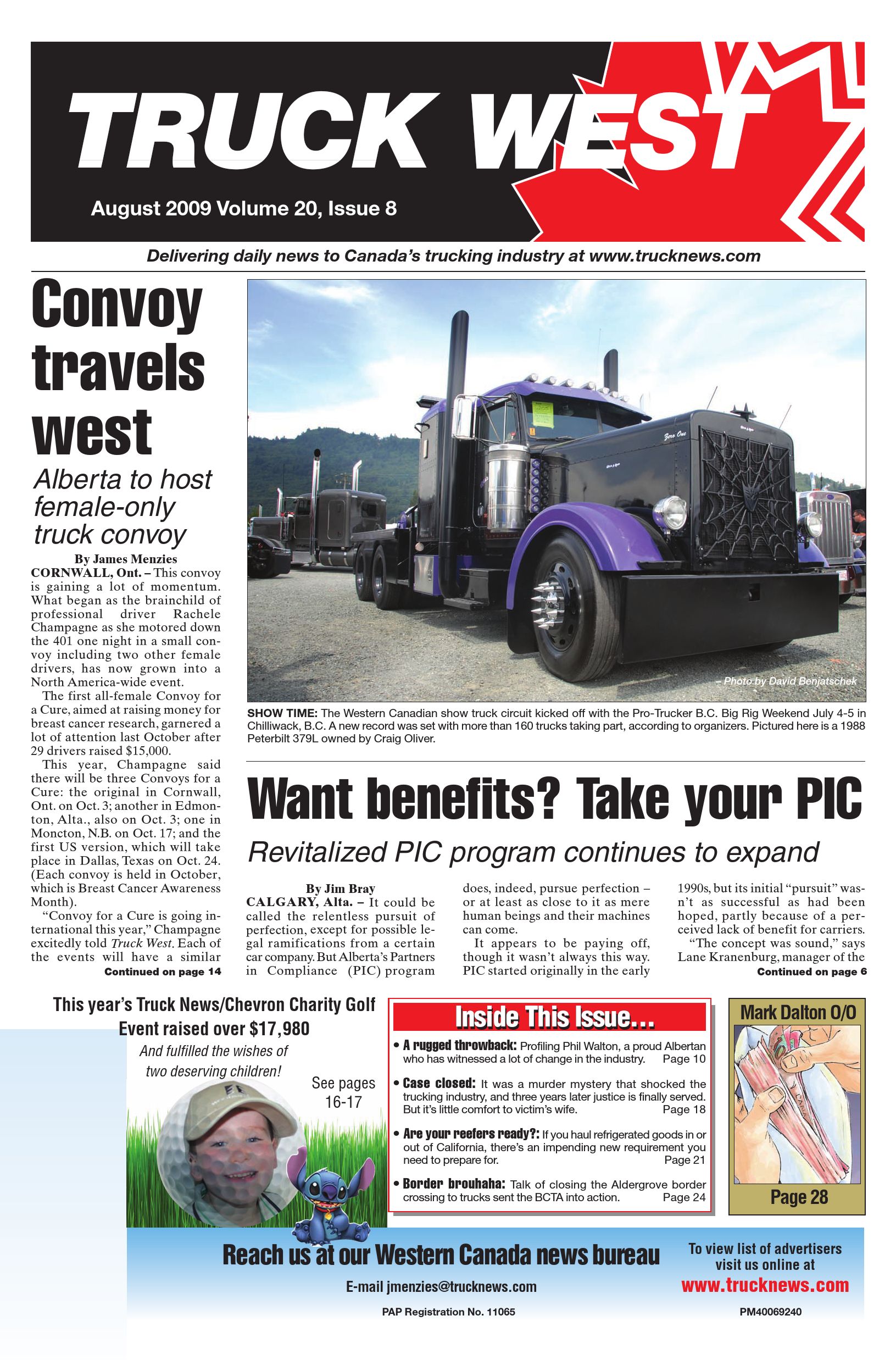 Truck News West – August 2009