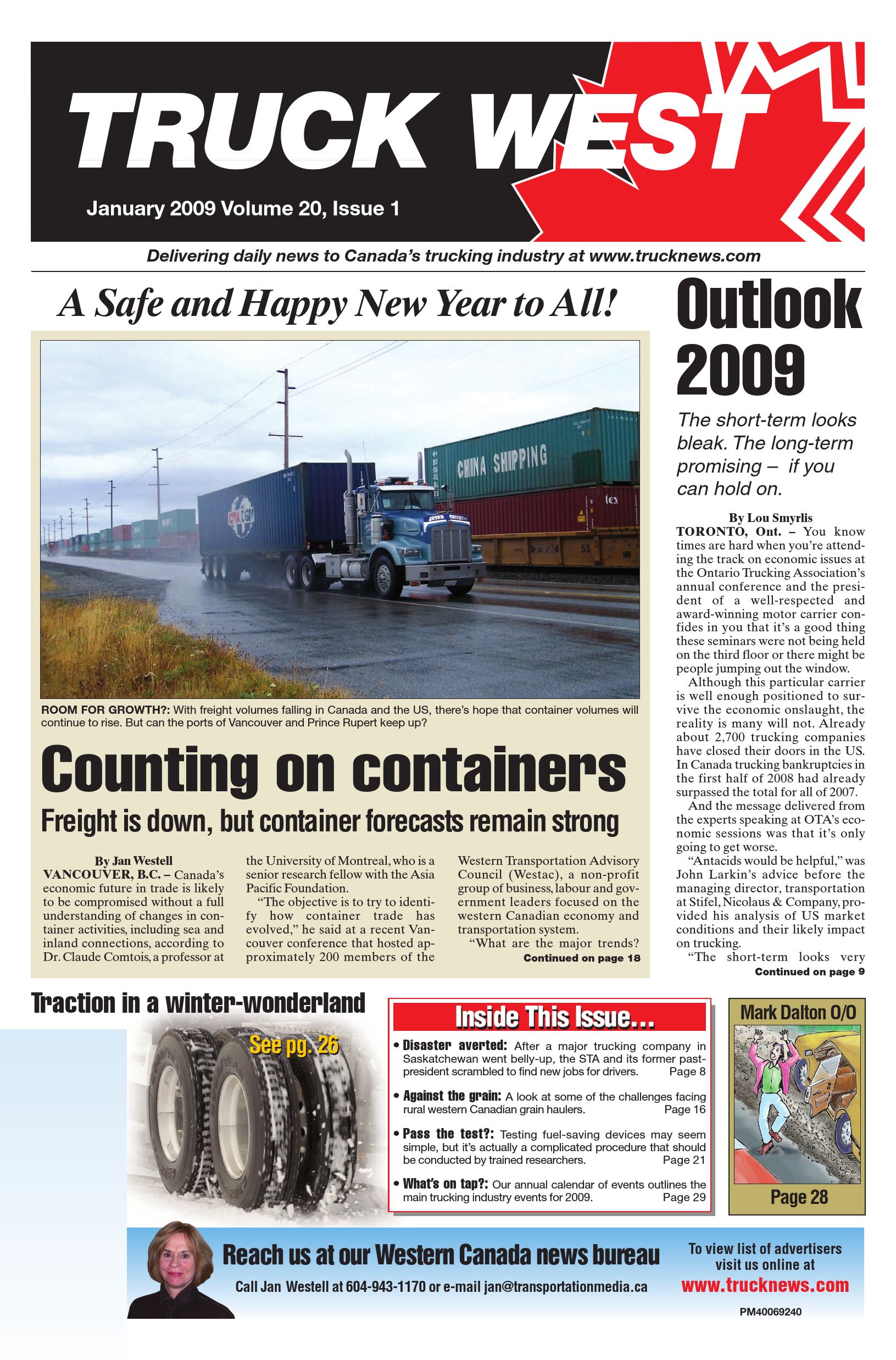 Truck News West – January 2009