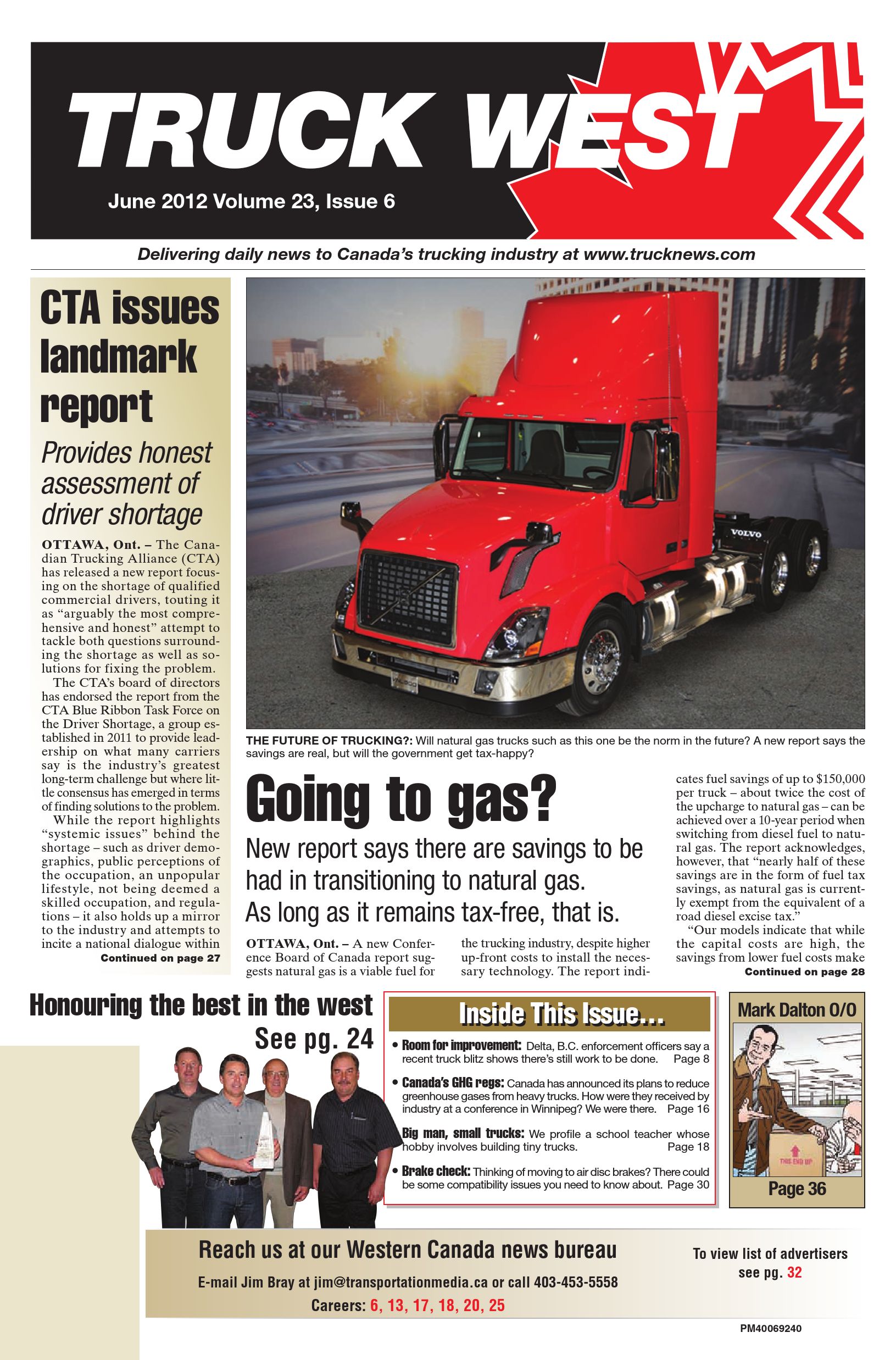 Truck News West – June 2012