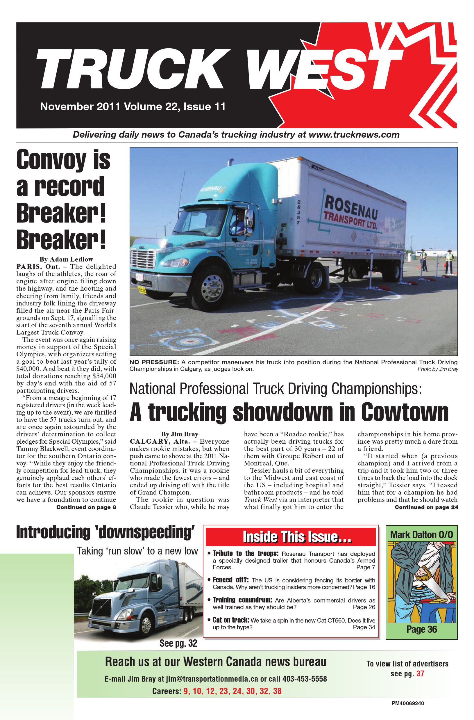 Truck News West – November 2011