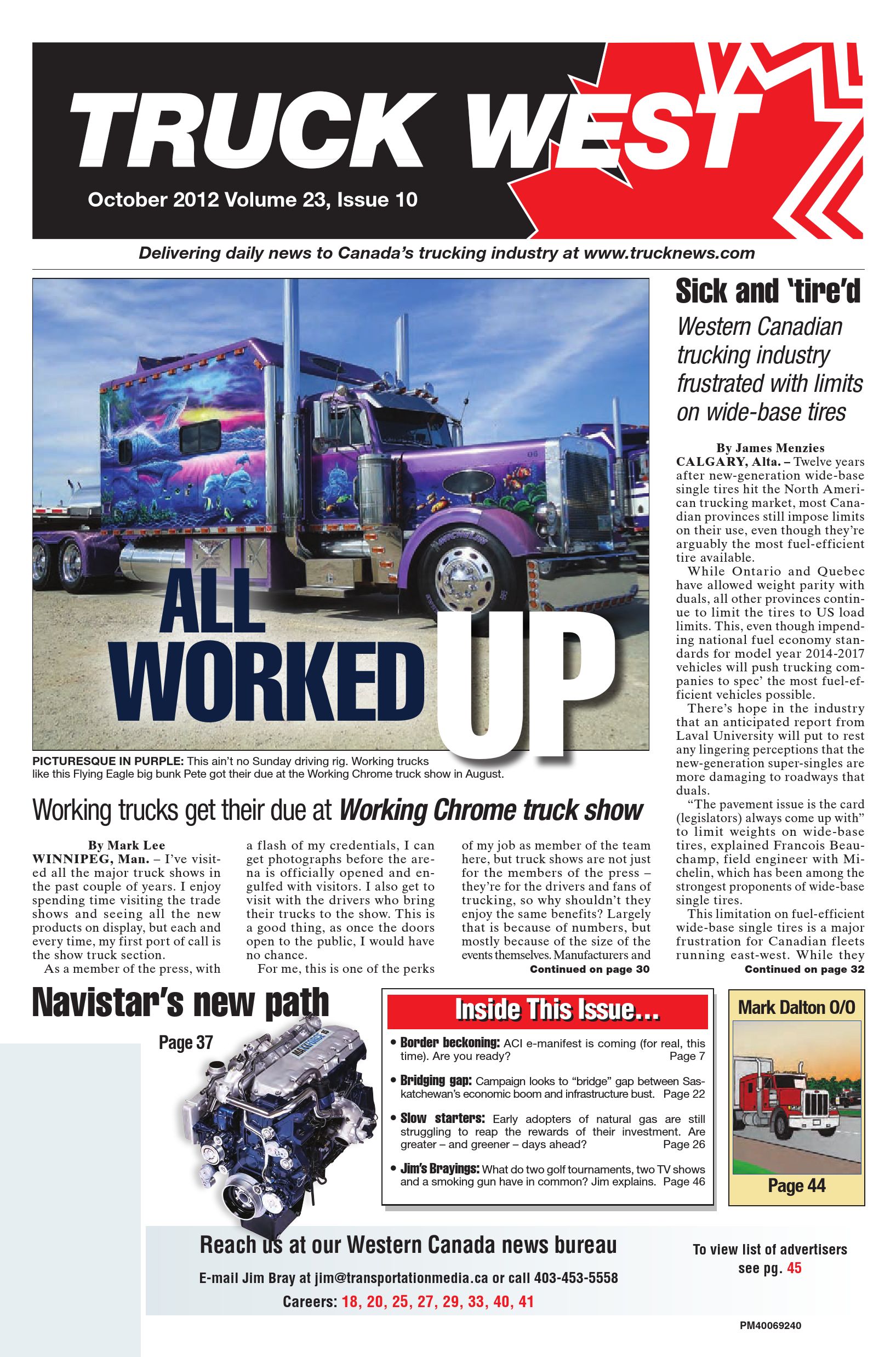 Truck News West – October 2012