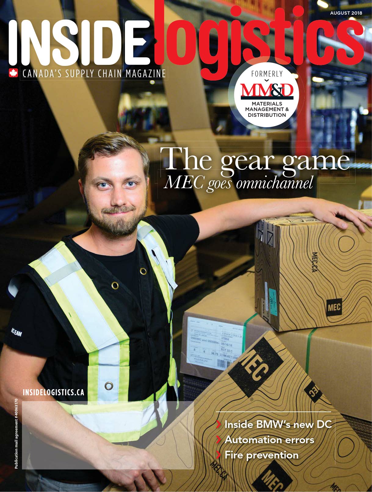 Inside Logistics – August 2018