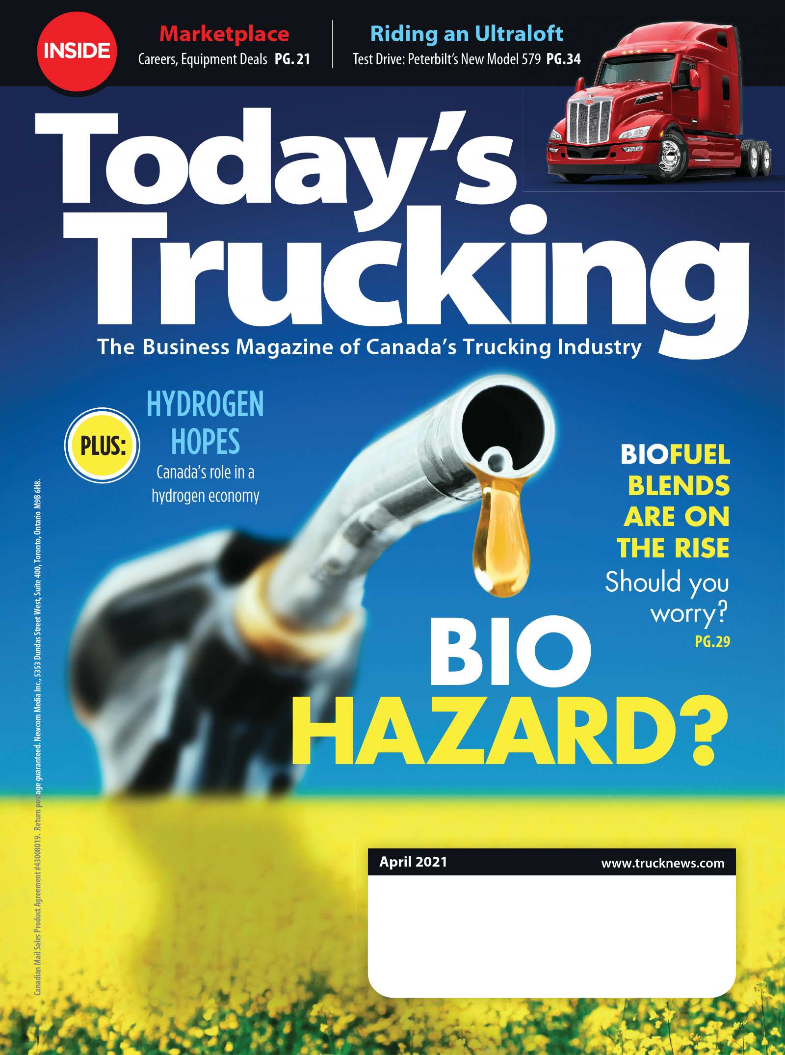 Today’s Trucking – 1 avril 2021