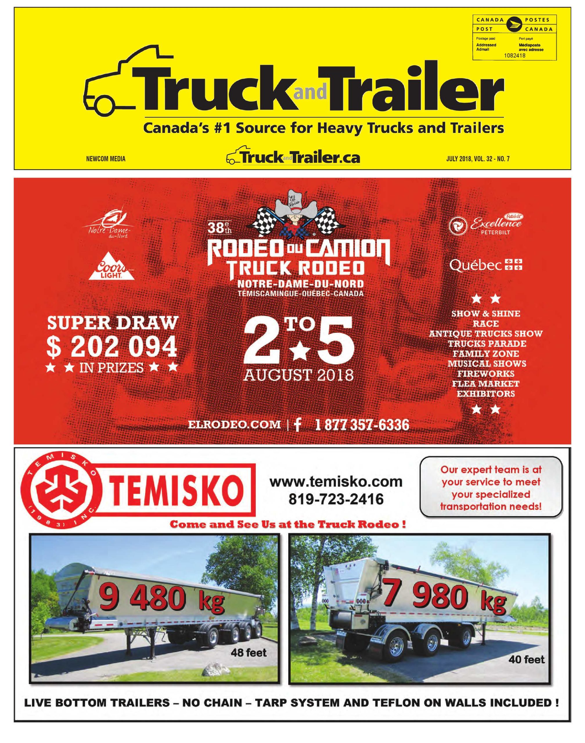 Truck and Trailer – 1 juillet 2018