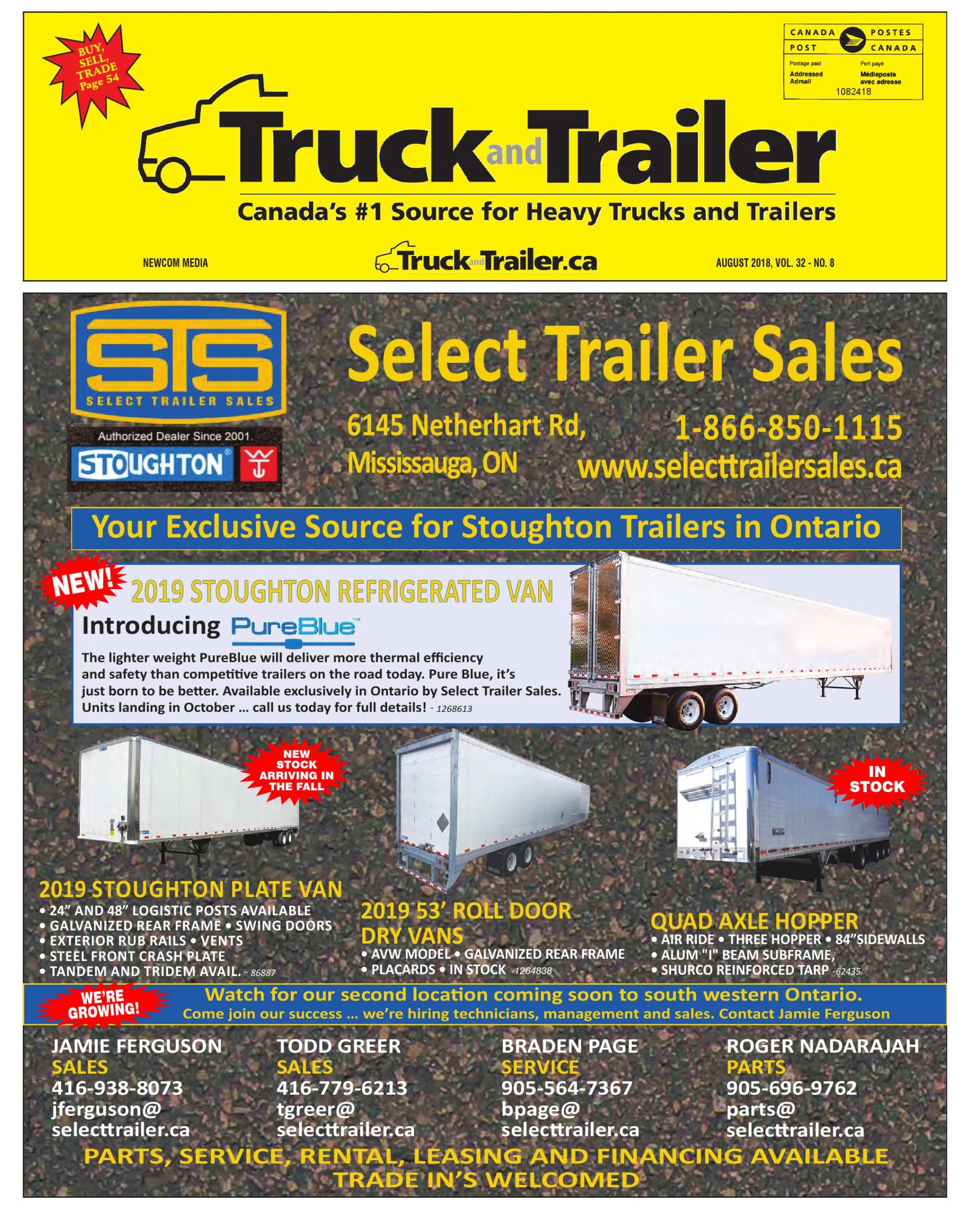 Truck and Trailer – 1 août 2018