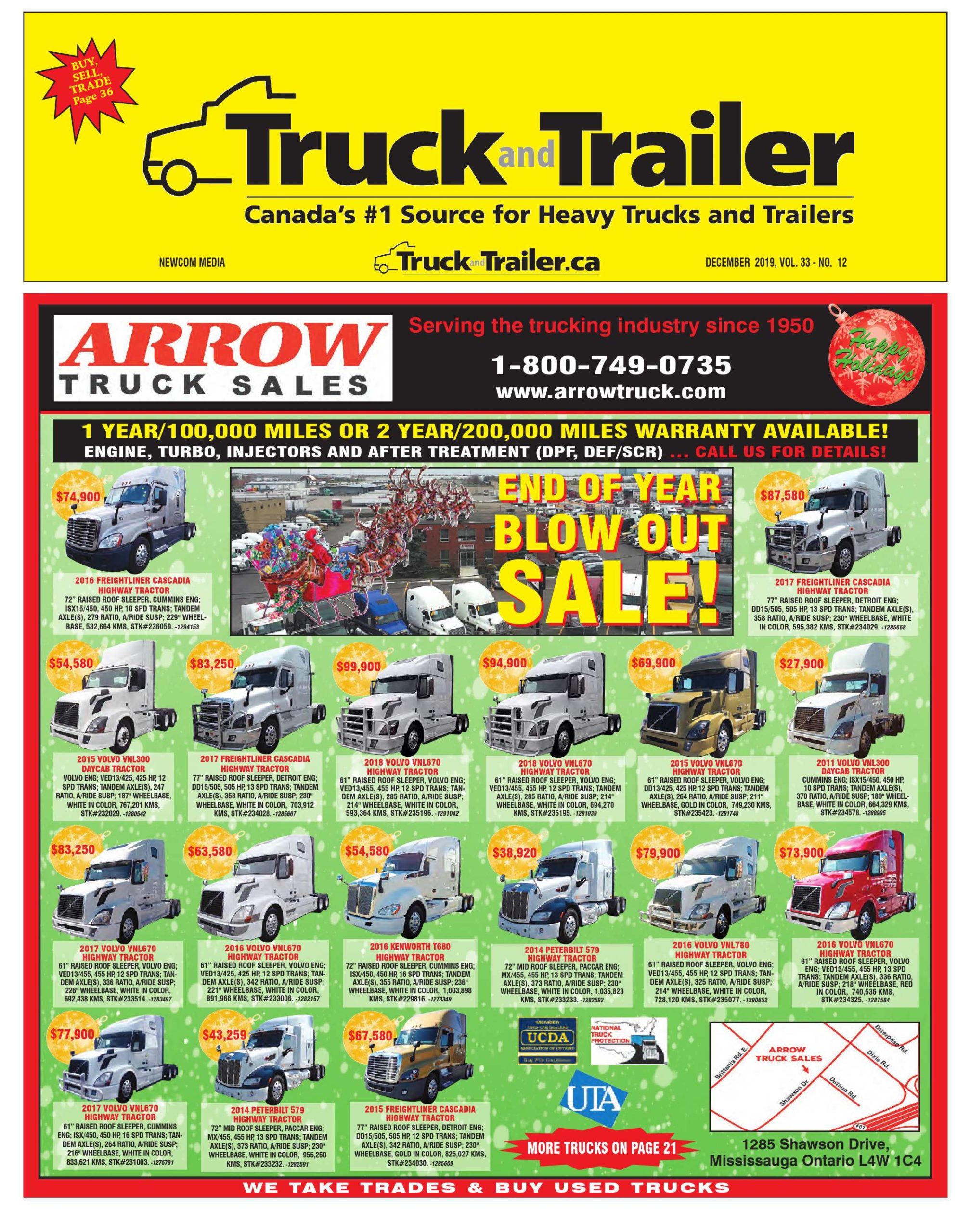 Truck and Trailer – 1 décembre 2019