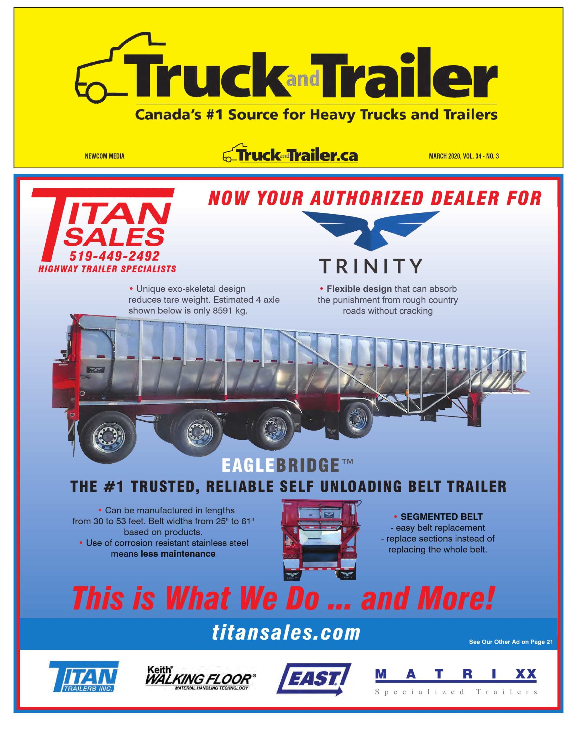 Truck and Trailer – 1 mars 2020