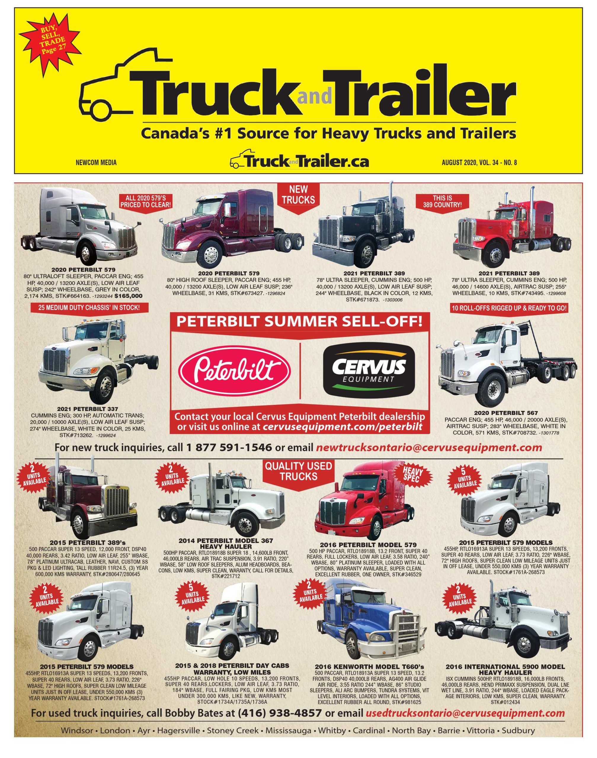 Truck and Trailer – 1 août 2020