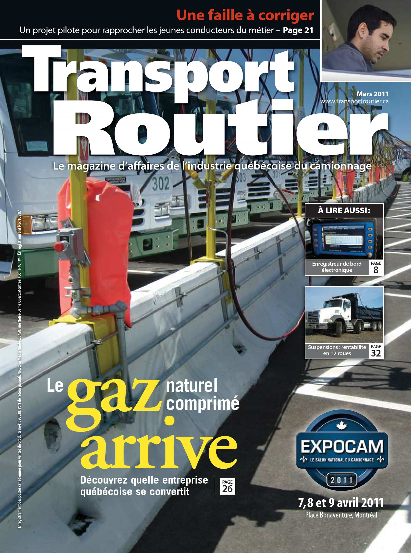 Transport routier – 1 mars 2011