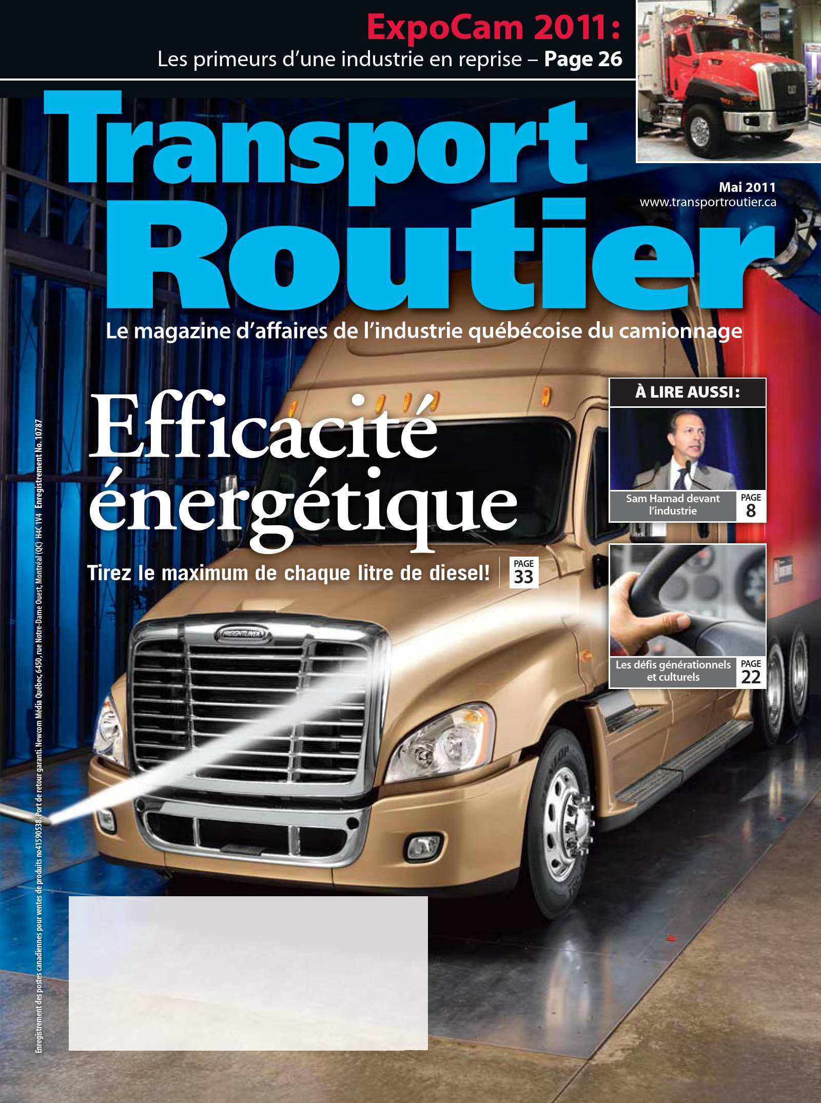 Transport routier – 1 mai 2011