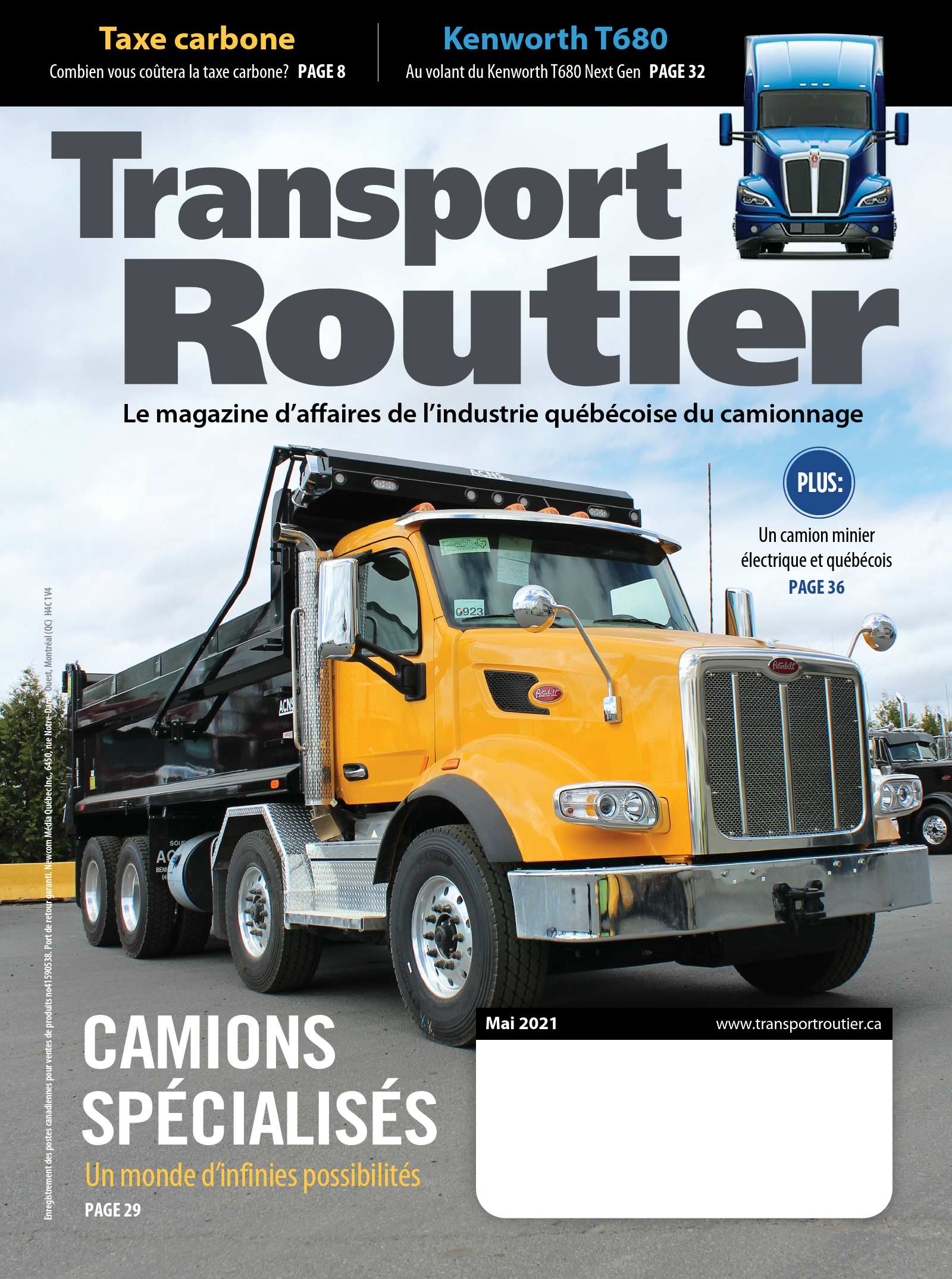 Transport routier – 1 mai 2021