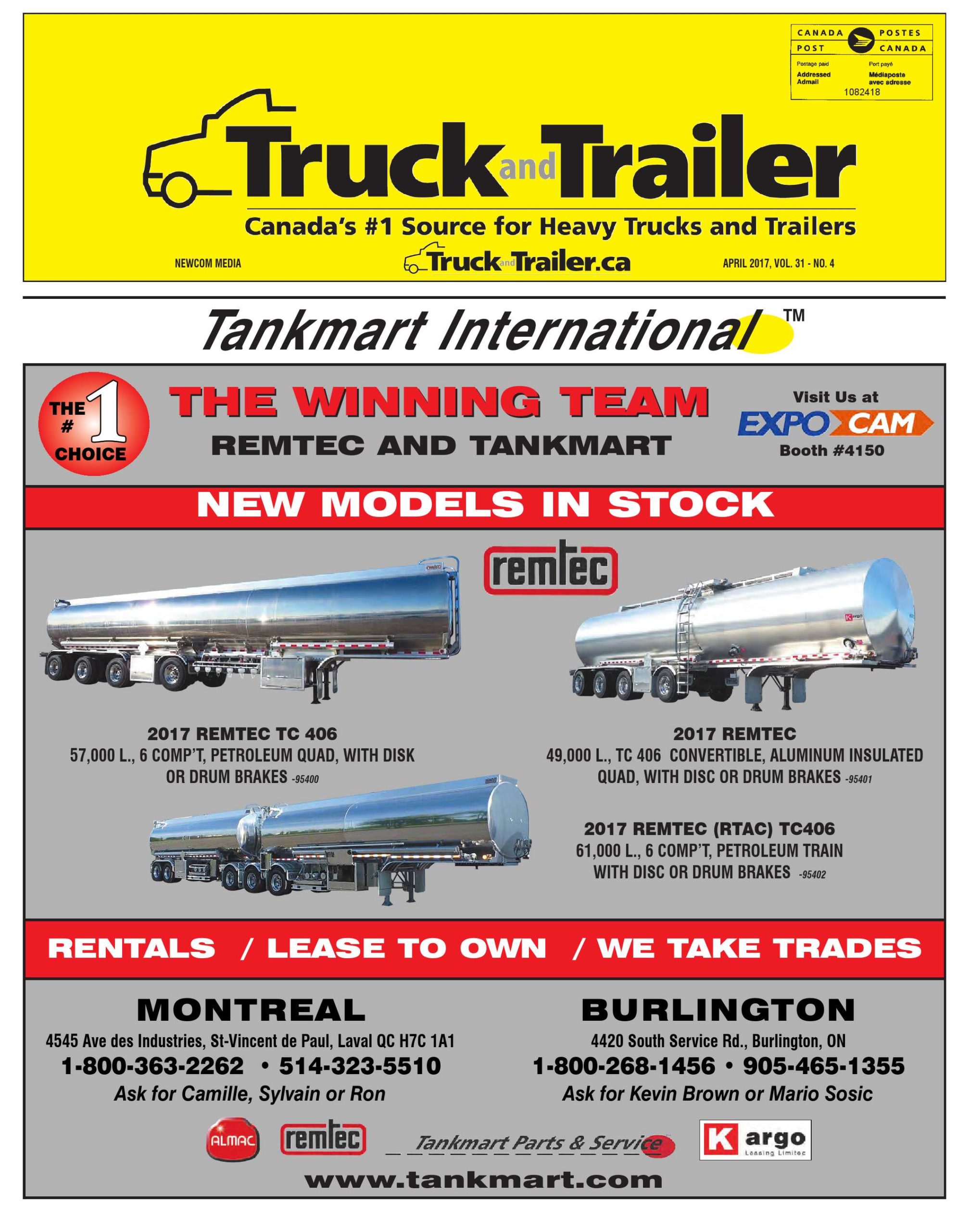 Truck and Trailer – 1 avril 2017