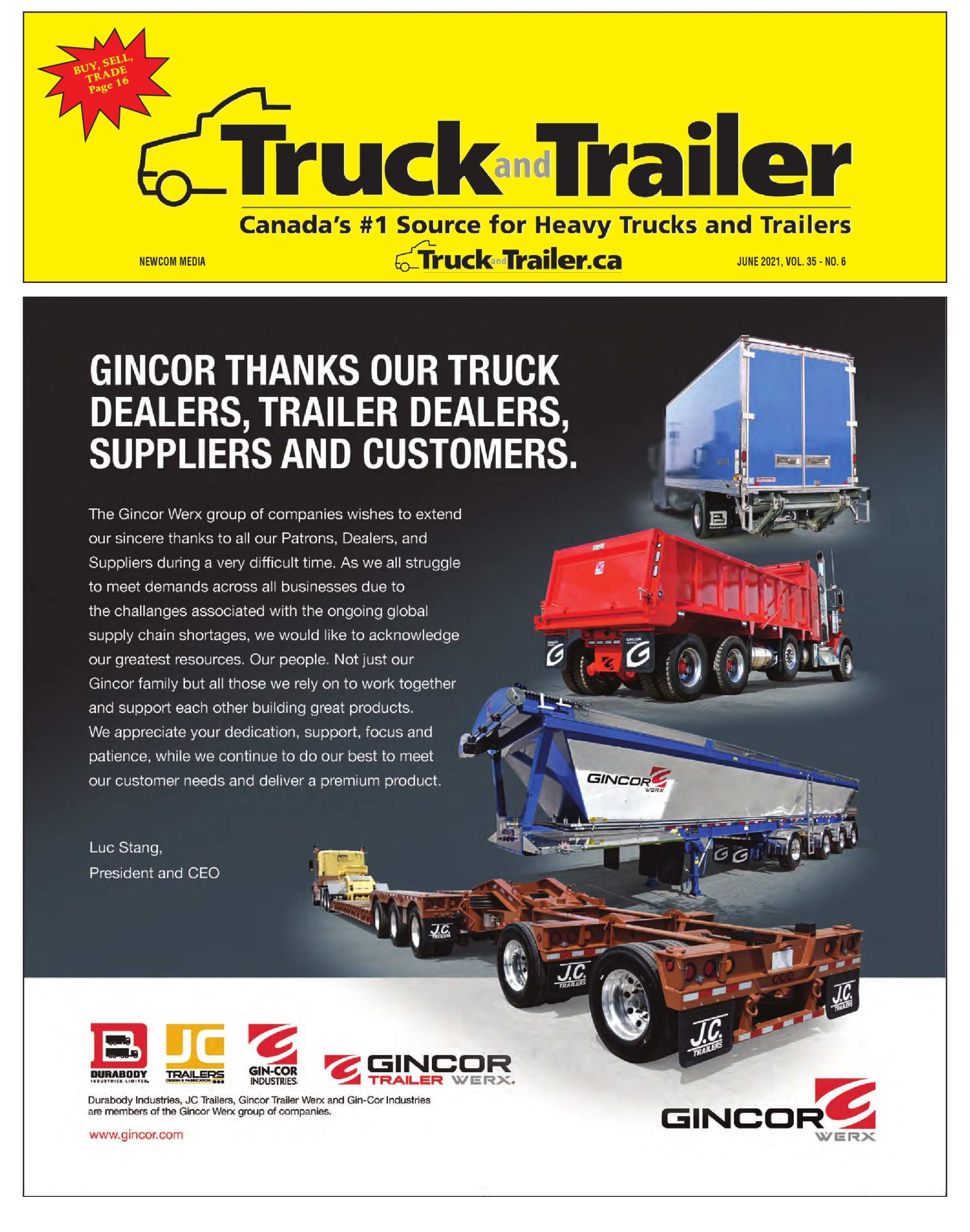 Truck and Trailer – 1 juin 2021