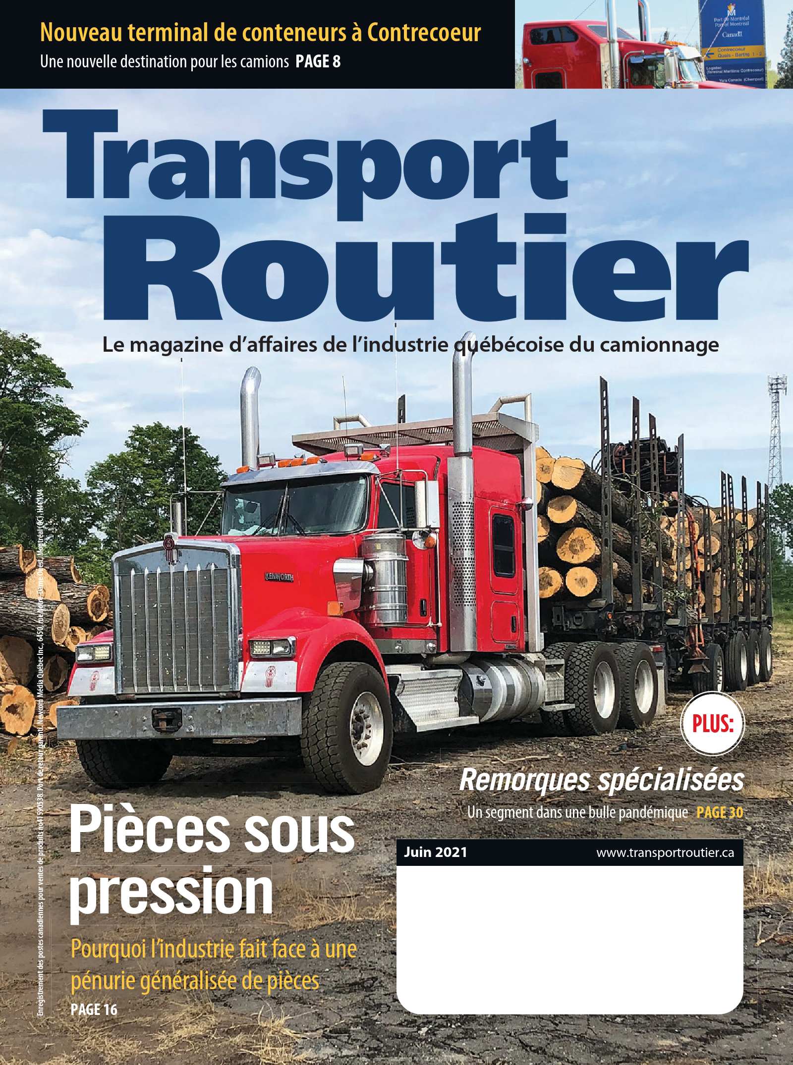 Transport routier – 1 juin 2021