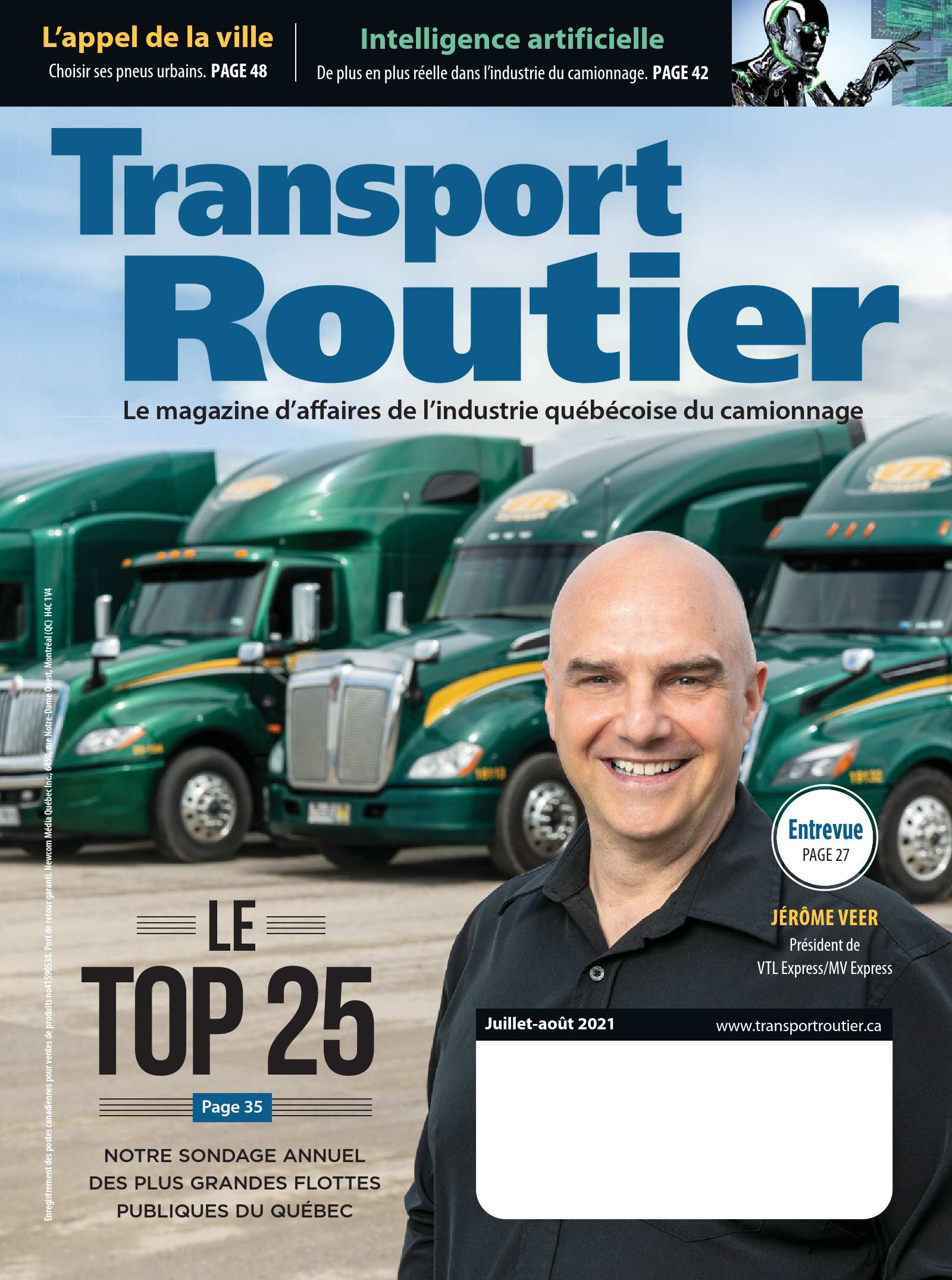 Transport routier – 1 juillet 2021