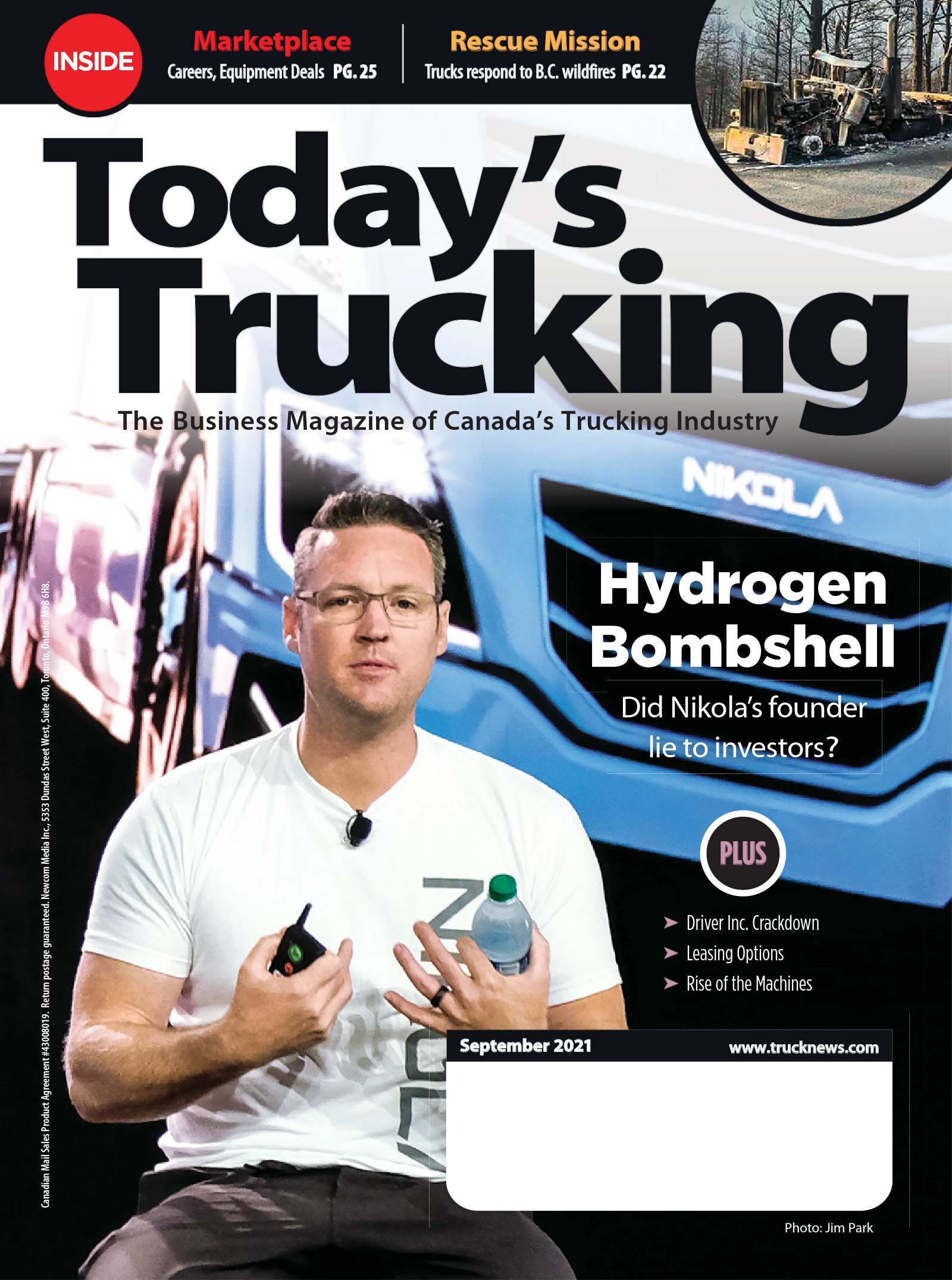 Today’s Trucking – 1 septembre 2021