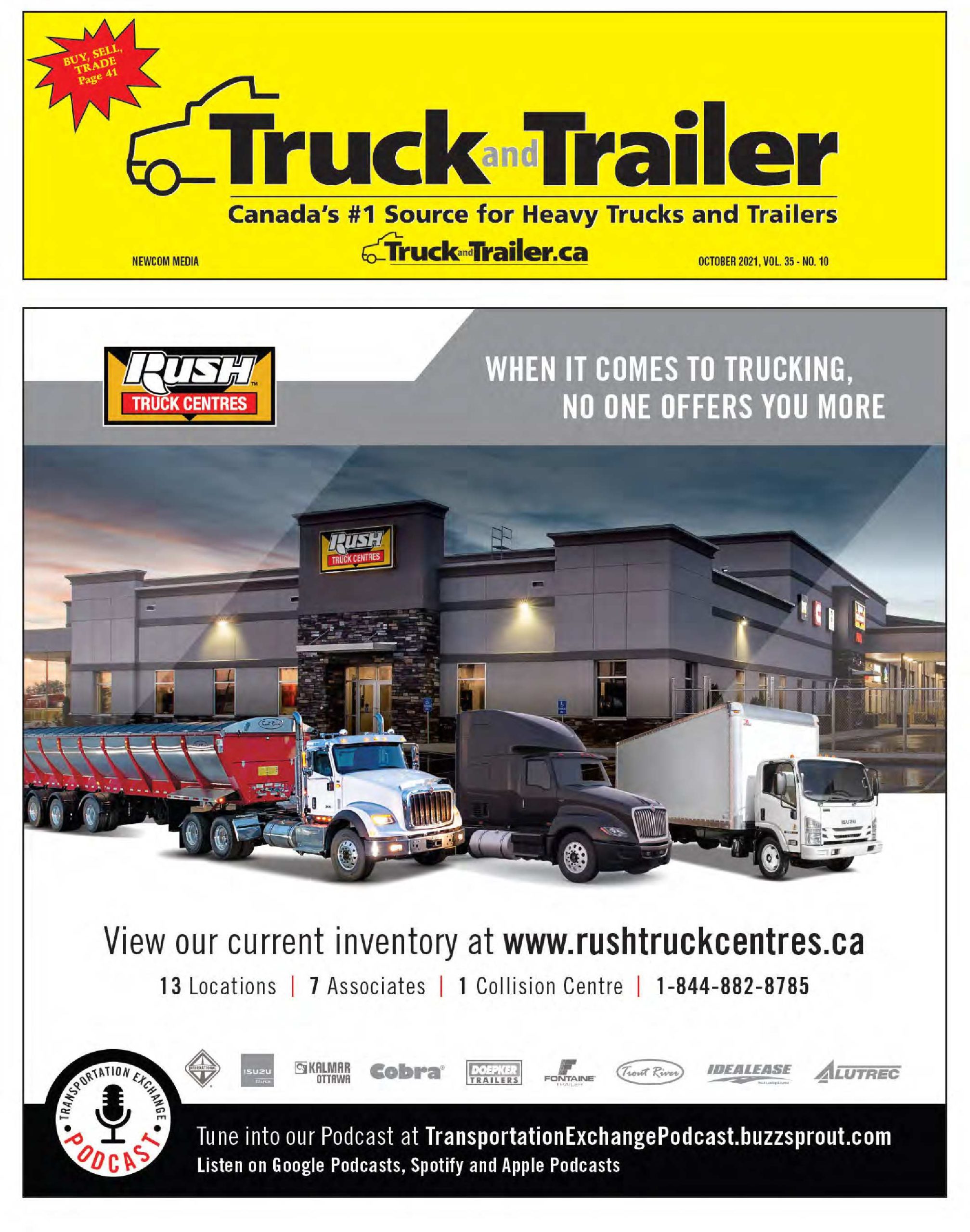 Truck and Trailer – 1 octobre 2021