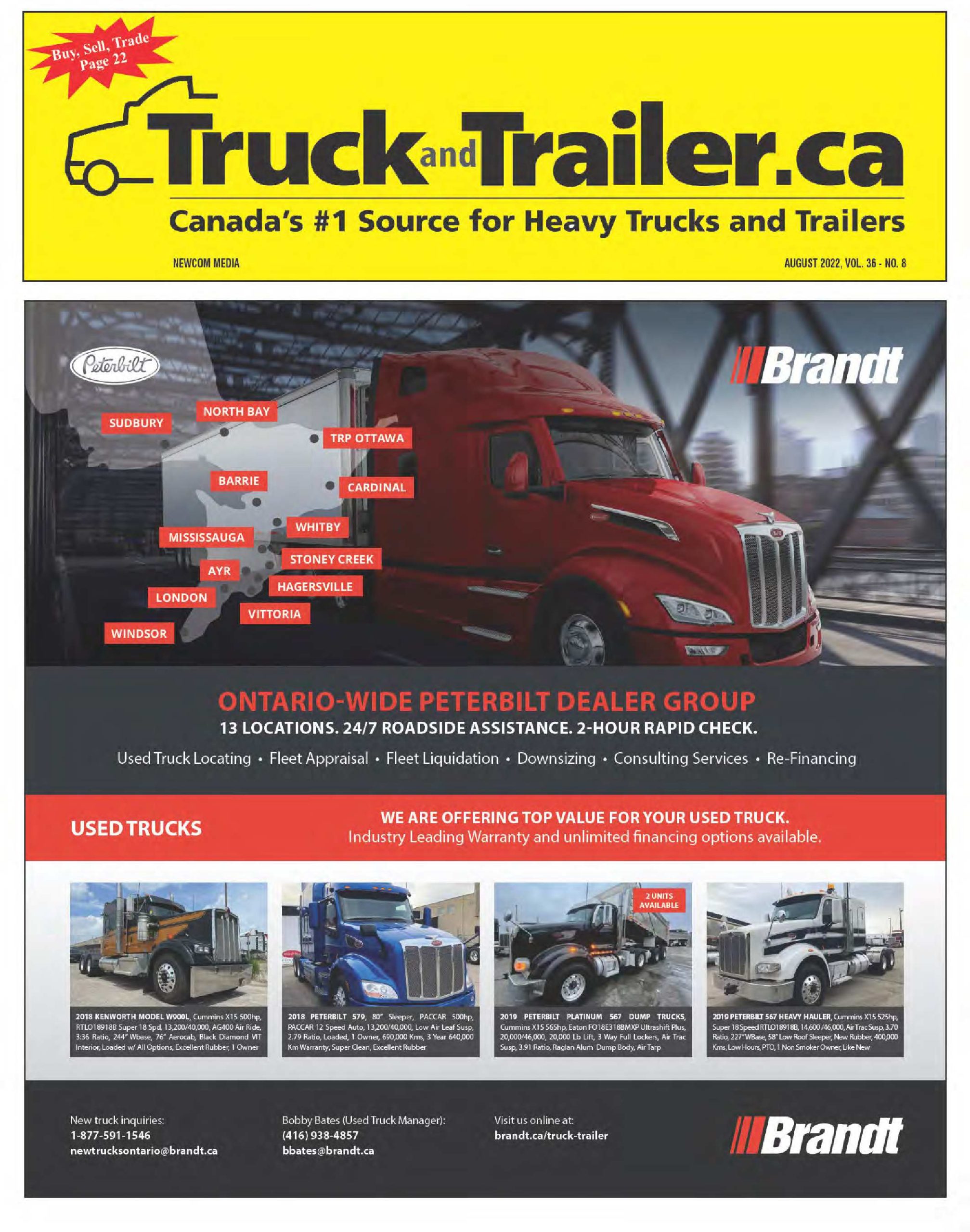 Truck and Trailer – 1 août 2022