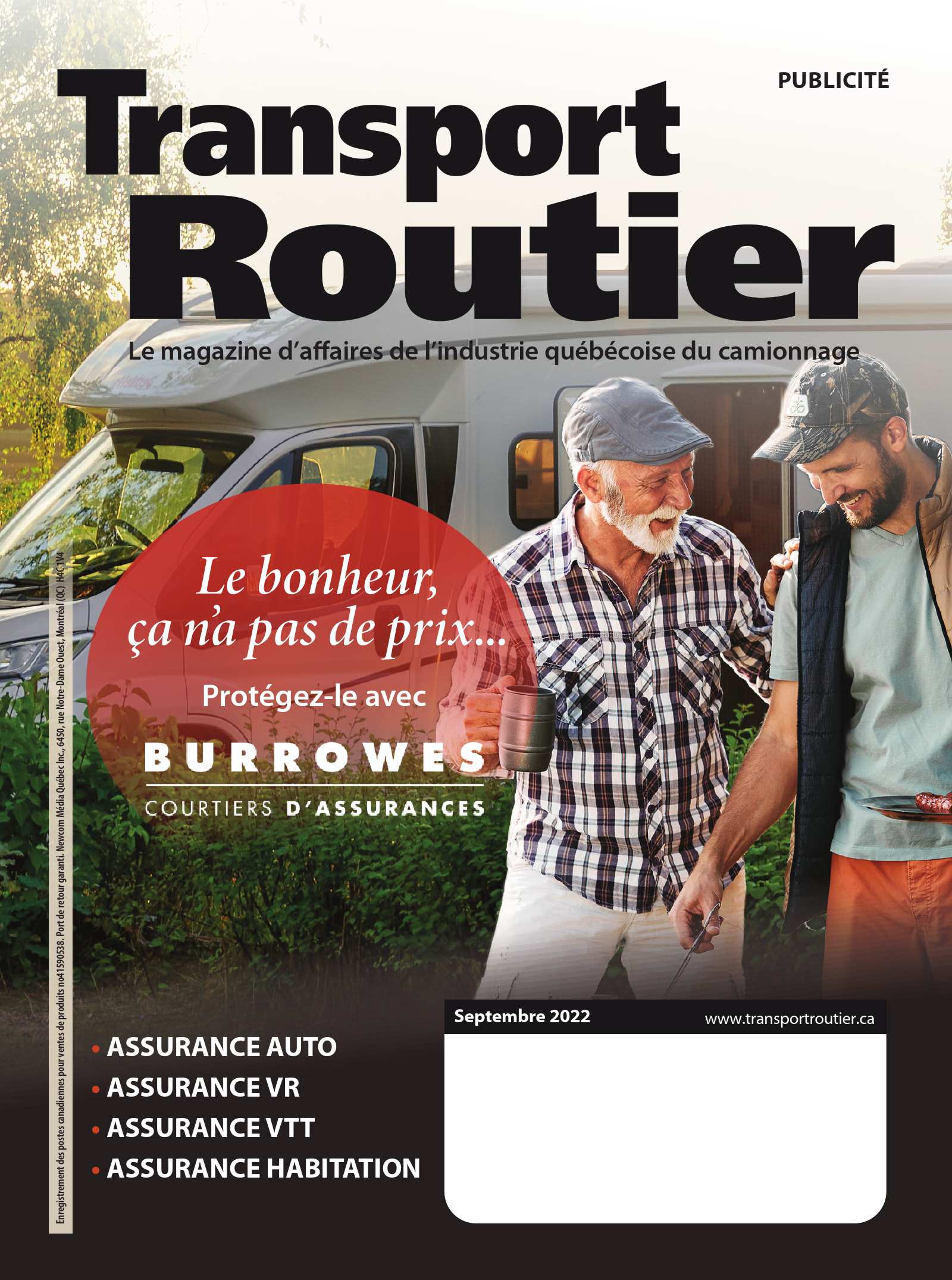 Transport routier – 1 septembre 2022