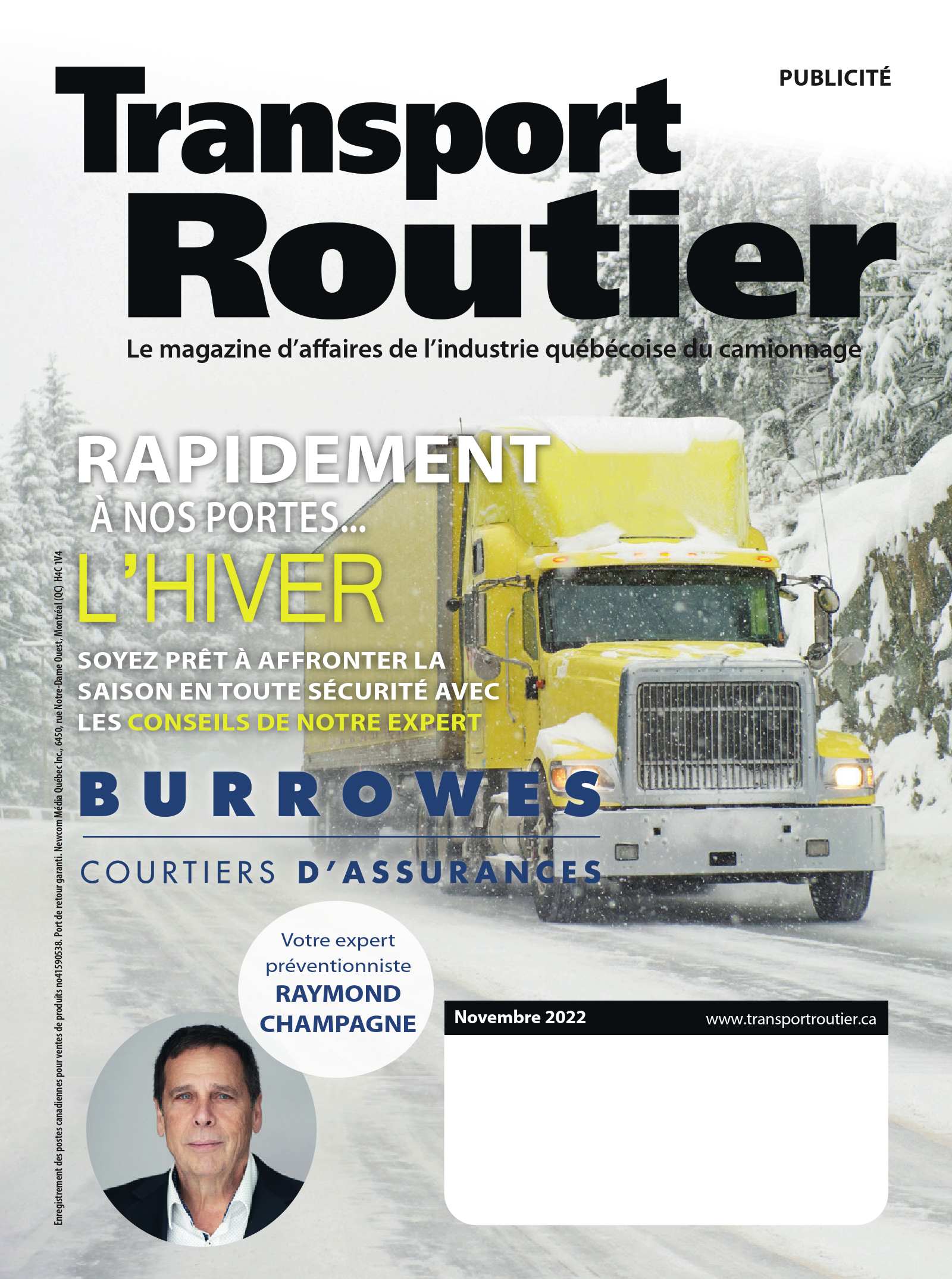 Transport routier – 1 novembre 2022