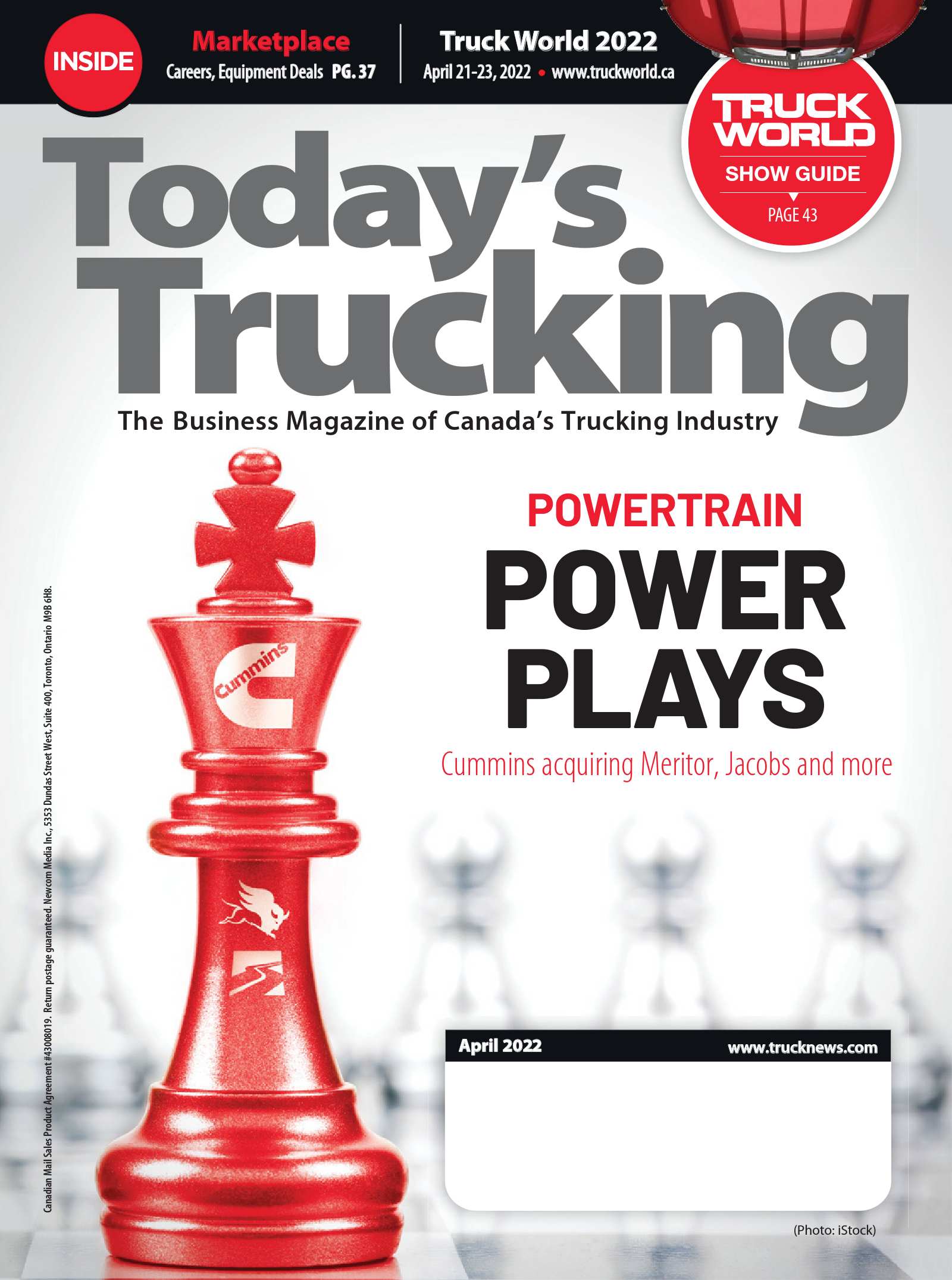 Today’s Trucking – 1 avril 2022