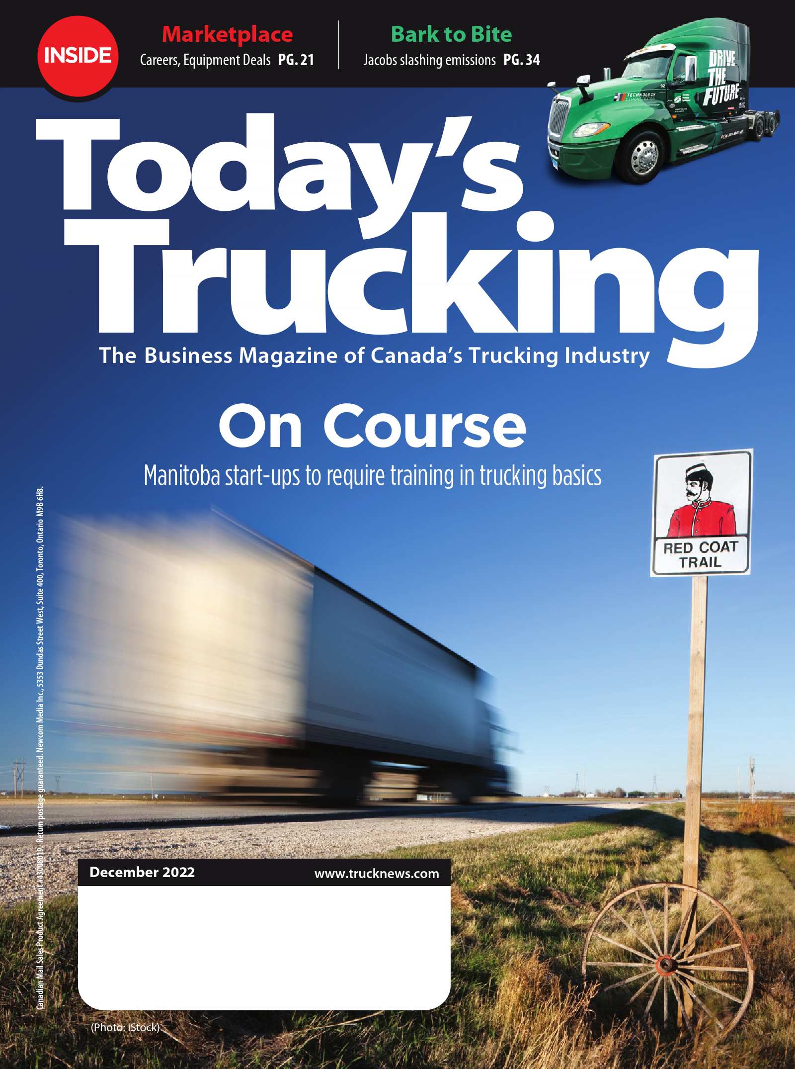 Today’s Trucking – 1 décembre 2022