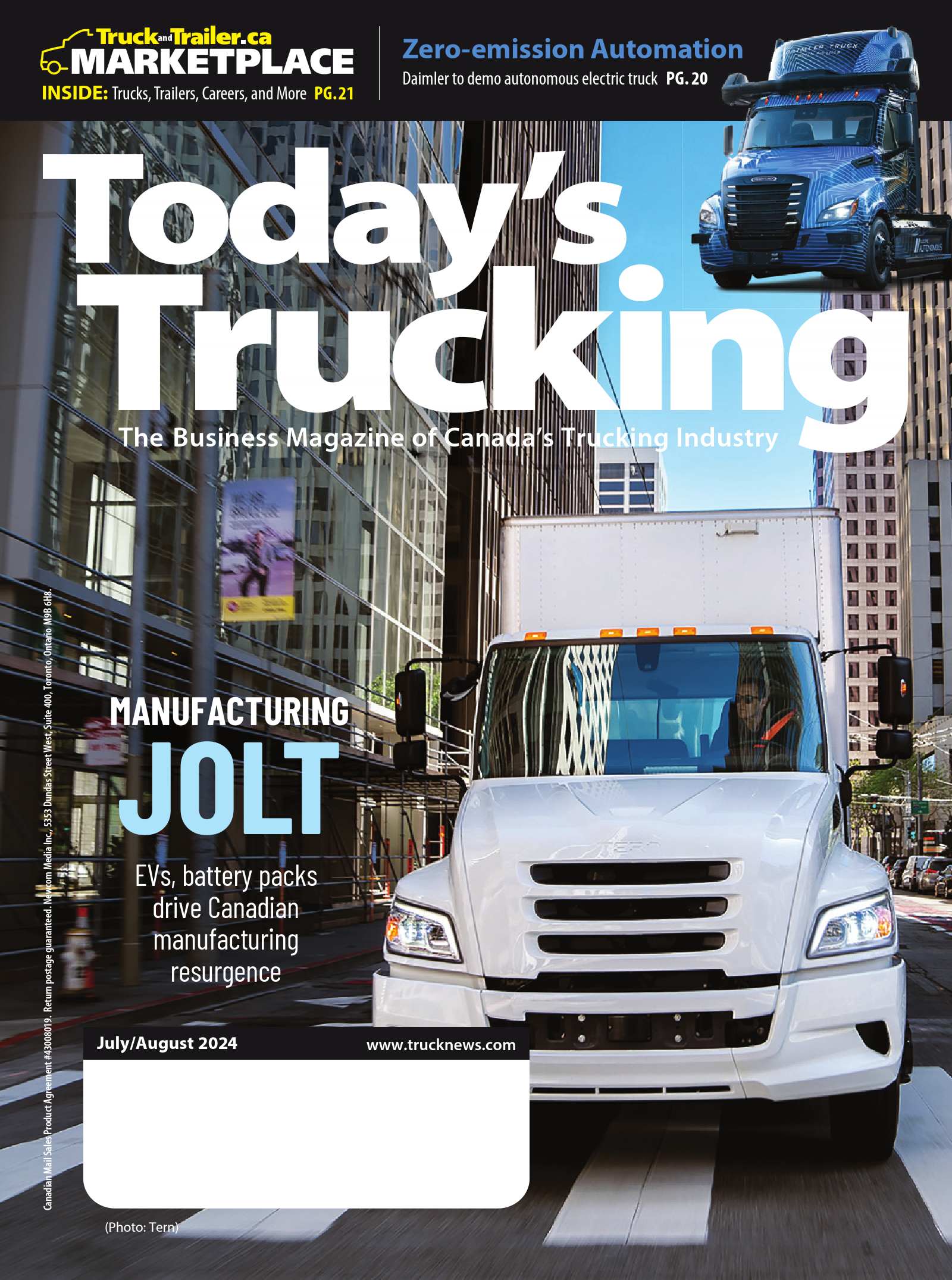 Today’s Trucking – 1 juillet 2024