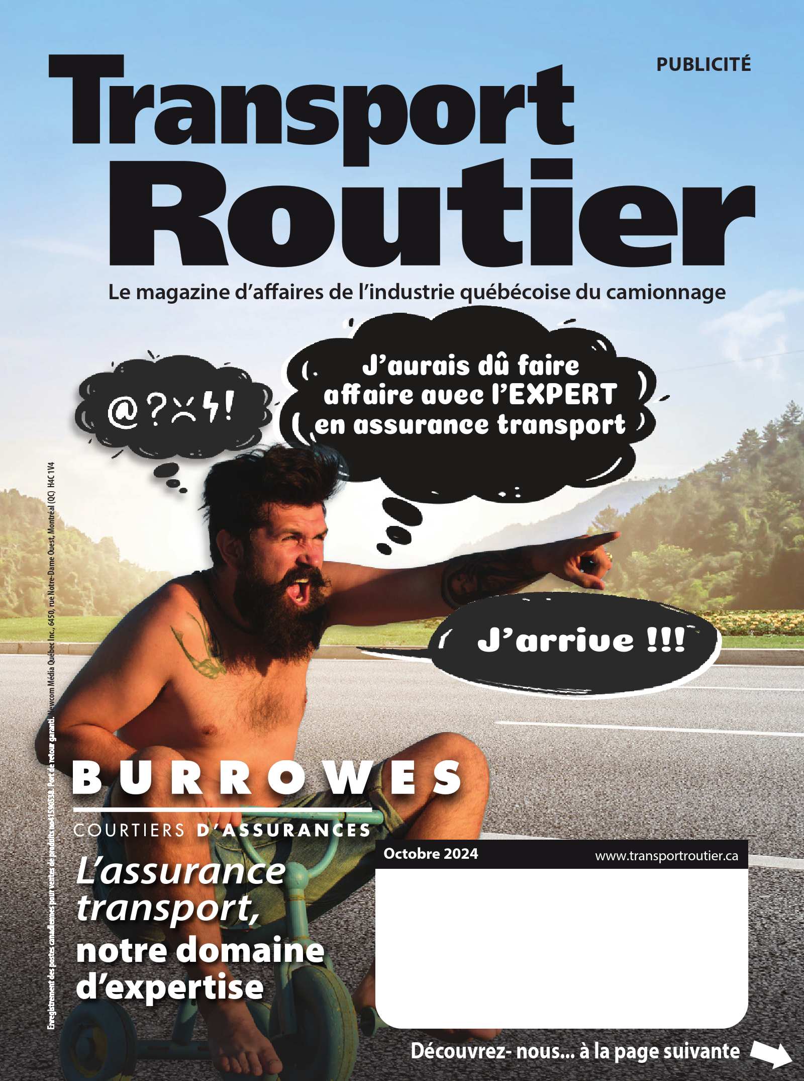 Transport routier – 1 octobre 2024