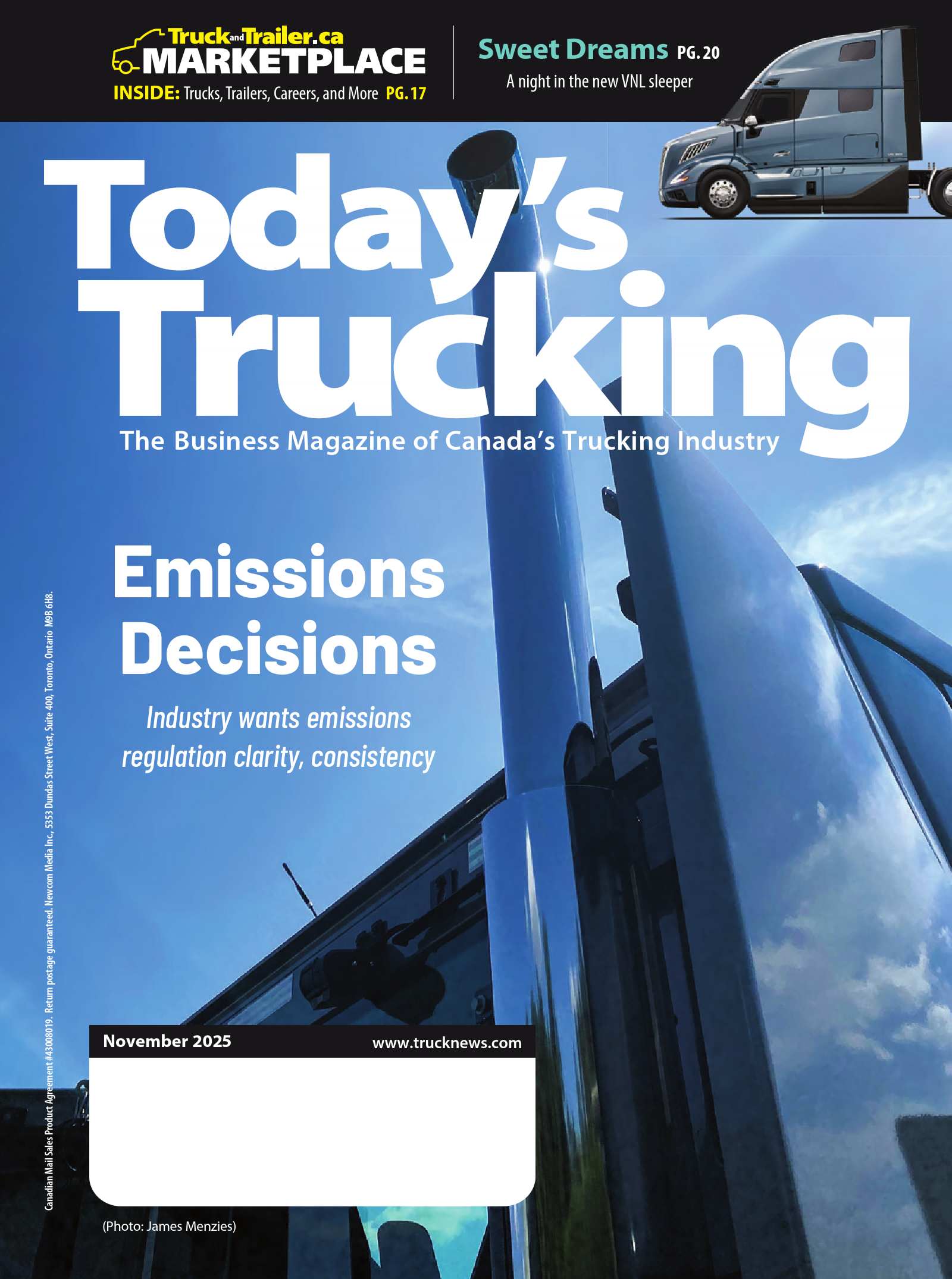 Today’s Trucking – 1 novembre 2025