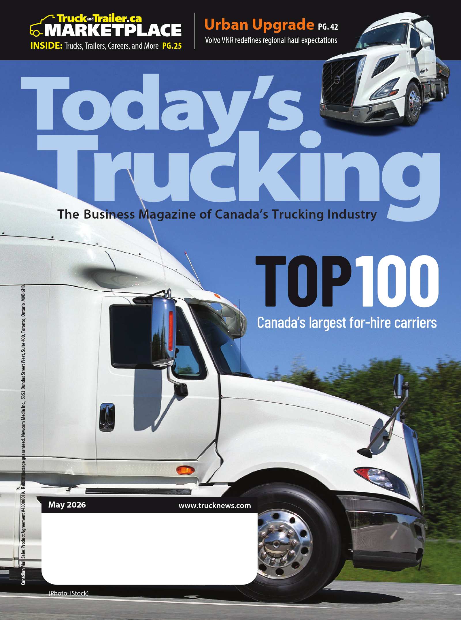 Today&rsquo;s Trucking – 1 mai 2026