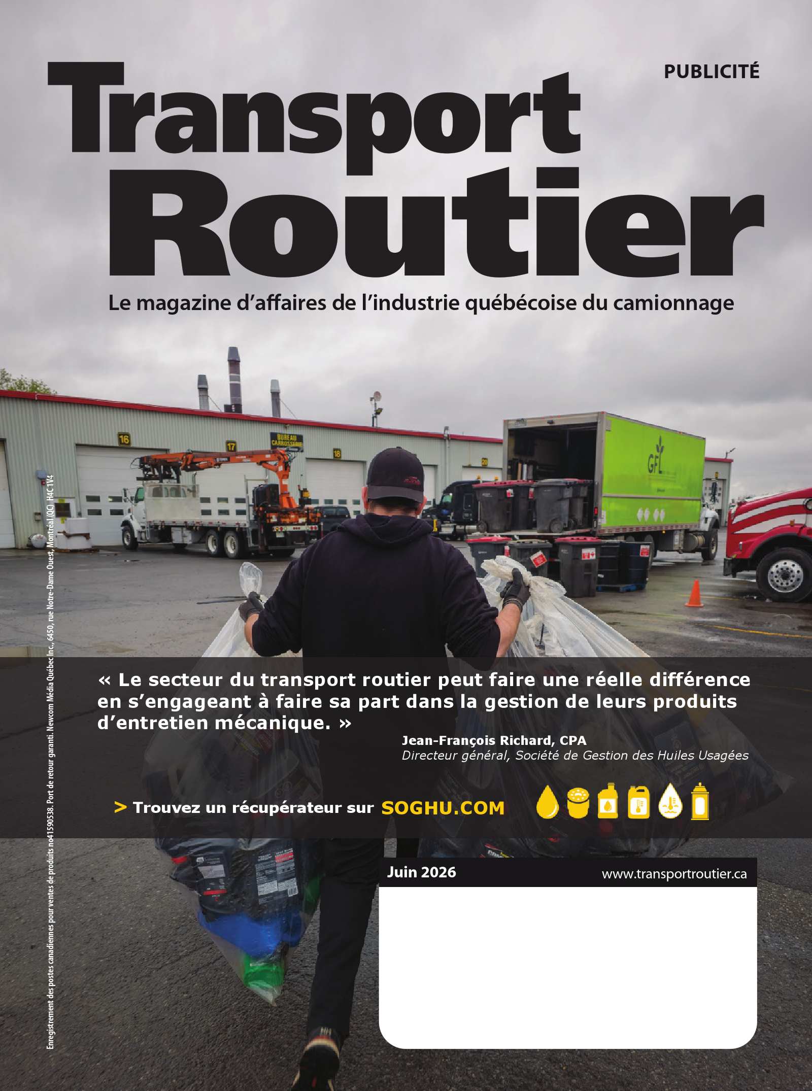 Transport routier – 1 juin 2026