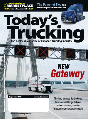 Today’s Trucking – 1 septembre 2026